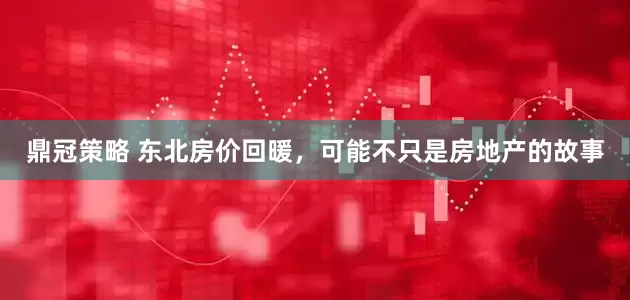 鼎冠策略 东北房价回暖，可能不只是房地产的故事